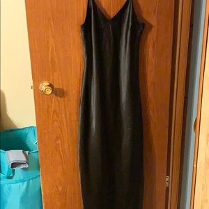 Long black dress